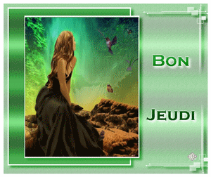 Gif animé Bon jeudi femme